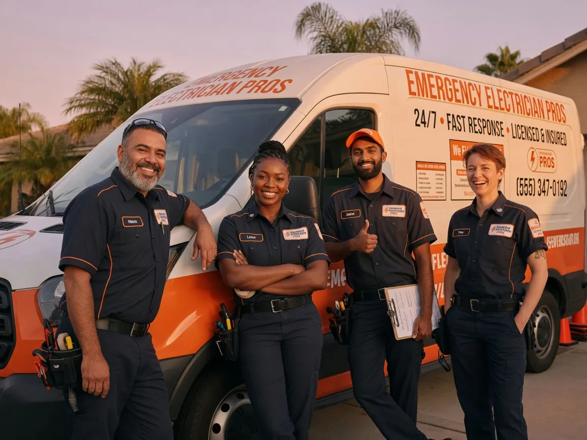 Emergency Electrician company in Represa, CA